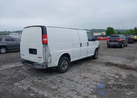 2014 GMC Savana 3500 Work Van из США, поврежденный, VIN 1GTZ7TCG1E1120033